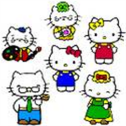 Hello Kitty Mimmy and Family :D Roblox decal