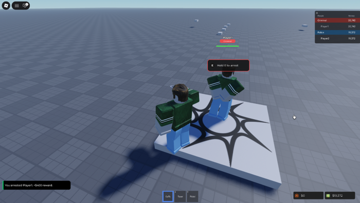Advanced Bank Heist and Police Roleplay System preview 1