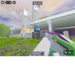 Laser Fight (PINK vs GREEN)
