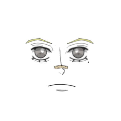 One piece Face Roblox decal