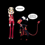 The hazbin hotel and helluva boss group
