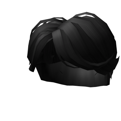 Black Side Sweep Hair