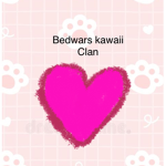 Bed wars kawaii clan
