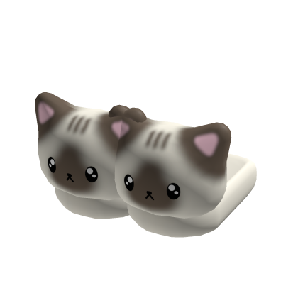 ♡ siamese cat slippers thumbnail