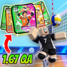 Spin a Volleyball Card
