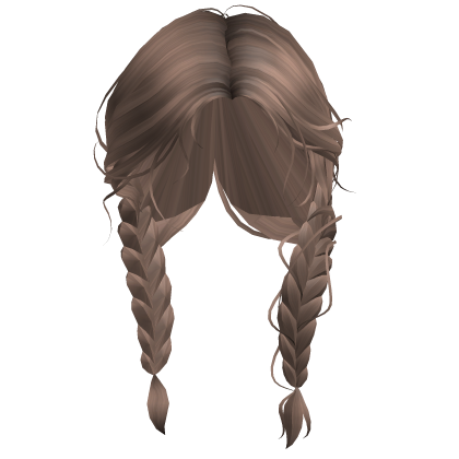 Cute Light Brown Messy Braids