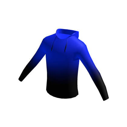 Sweatshirt Fade Dark Blue Black Hoodie Halloween thumbnail