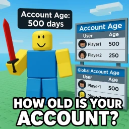 A baseplate but you can FLEX your ROBLOX AGE icon