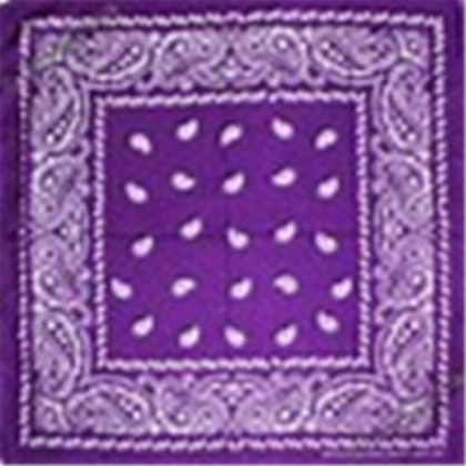 purple bandana scarf Roblox decal