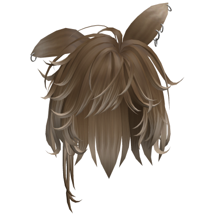 Bunny Ear Shag Hair - Brown