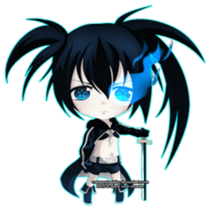Chibi Black Rock Shooter <3 Roblox decal