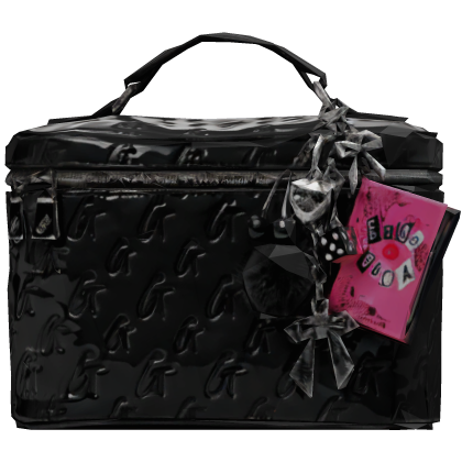 Glam Monogram Vanity Bag In Black Roblox item
