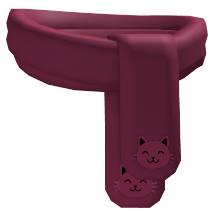 Pink Cat Scarf