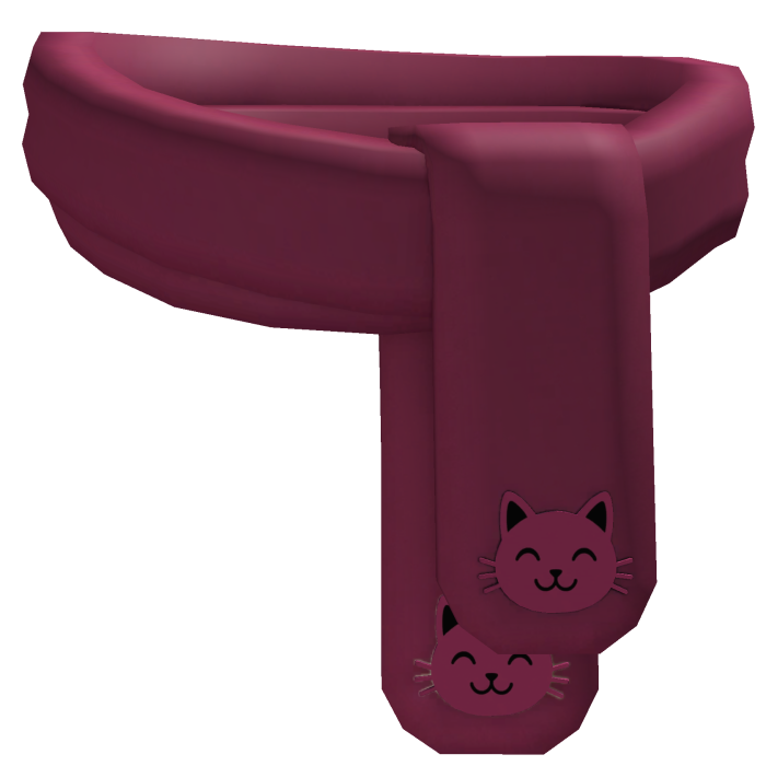 Pink Cat Scarf