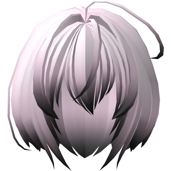 short moe bob with hair vents in pink black