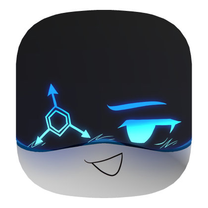 Murder drones - blue visor solver face  Roblox item