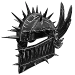 Immortal Helm: The Gunmetal Dark Knight