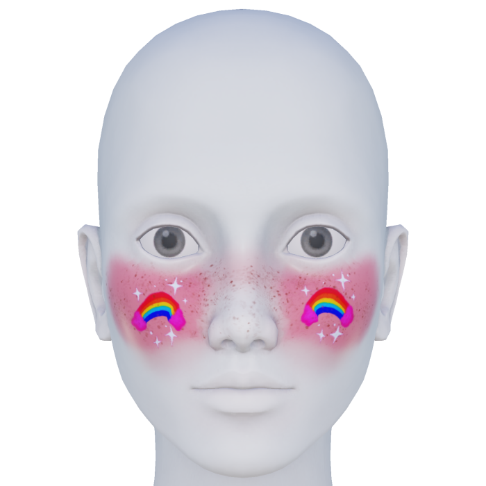 Blush Rainbow Cheeks 