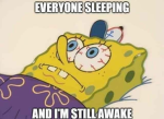 Sleep deprived people