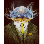 The Blue AXOLOTL