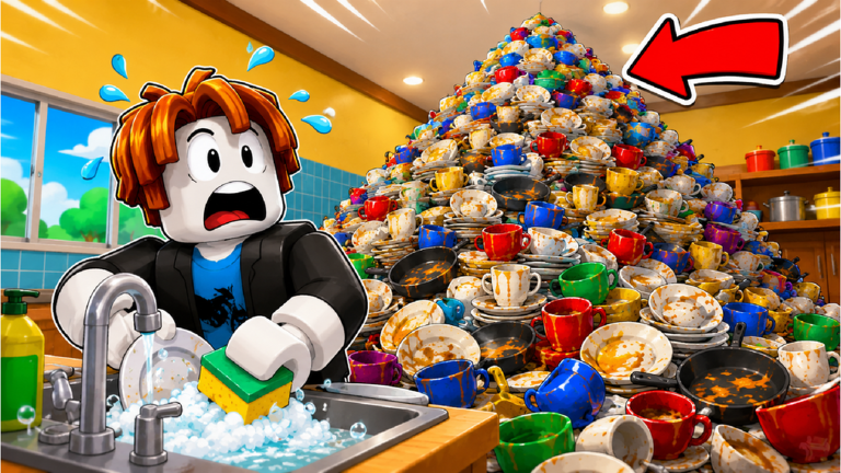 Wash all the dishes