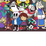 A Undertale Group (Watch out for dogs!)