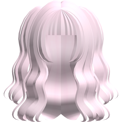 🐾 sweet long curly doll pigtail hair baby pink
