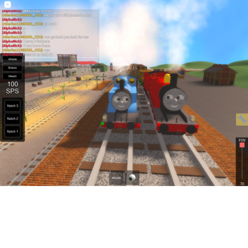FALL THOMAS AND FRIENDS OFF A CLIFF!