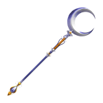 Interstellar Staff of the Crescent Eclipse