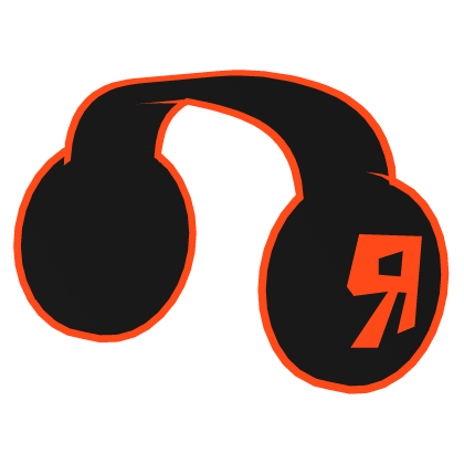 [Unavailable] Orange Retro Headphones