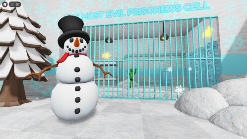 ☃️SNOWMAN'S PRISON RUN☃️