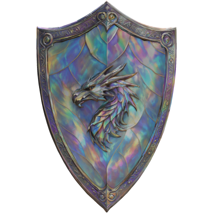 Iridescent Ultra Dragon shield