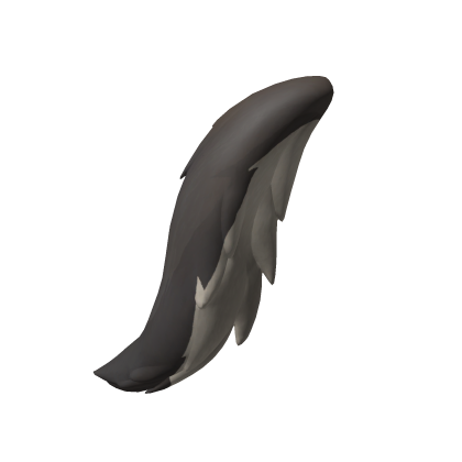 black wolf tail png