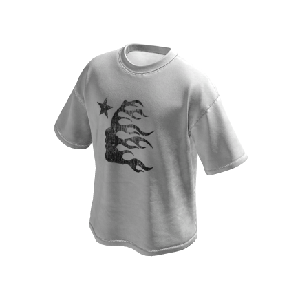 Hellstar White Wash Oversized Shirt