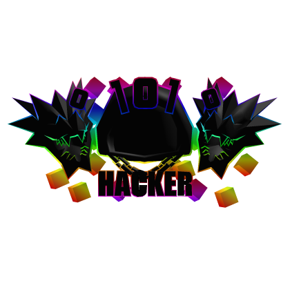 Rainbow Black Hood