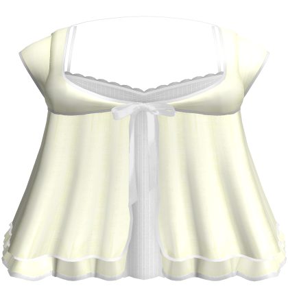 Cute Yellow Top Gothic Doll Dress 3.0