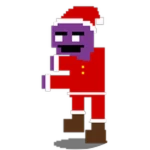 Santa Purple Guy