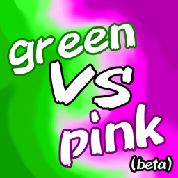 (BETA) Pink VS Green laser tag! 3 person or 1?!?