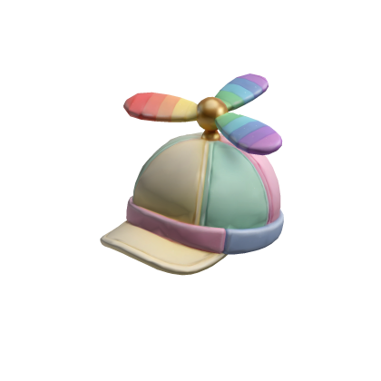 rainbow cap propeller