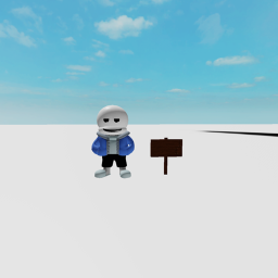 Sans Except Hes Chill