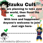THE IZUKU MIDORIYA CULT