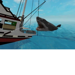 water and shark game thingy icon