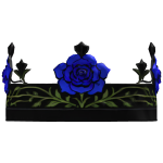 (In Group Store) Premium Infanta Triple Blue Rose