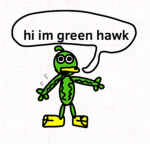 Green hawk