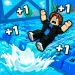 +1 Speed Aqua Keyboard Escape icon