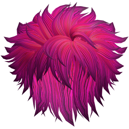magenta messy hair 39. Roblox item