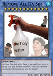 HOLY WATER splash