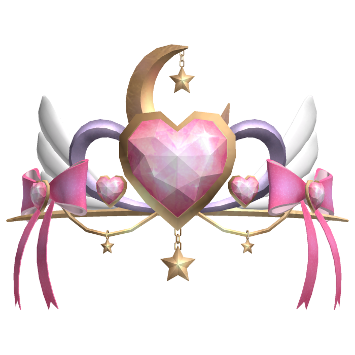 Pink Magical Celestial Princess Tiara (Gold)