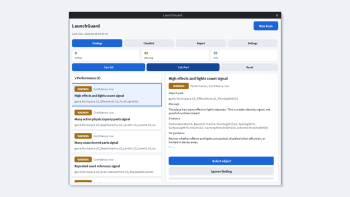 LaunchGuard - Pre-Publish Scanner preview 2
