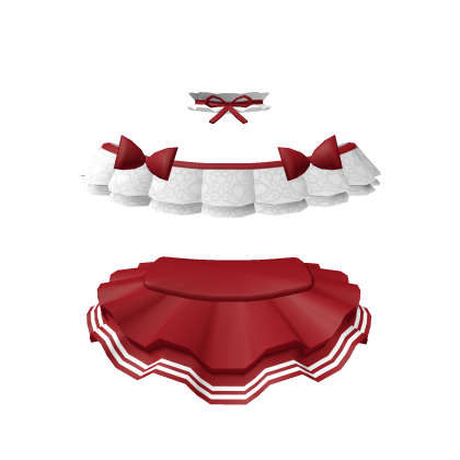 🖤🎀3.0 Sailor outfit with red bow skirt